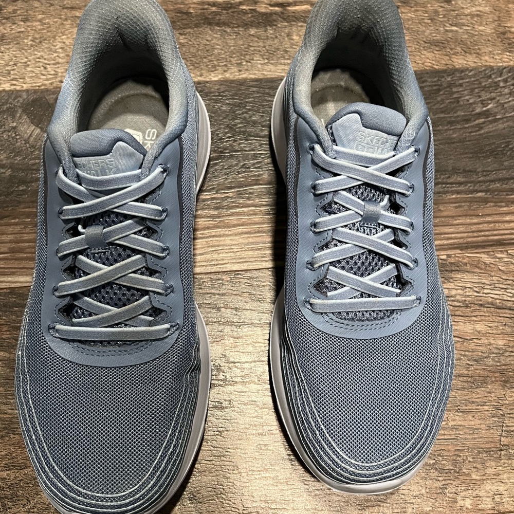 Skechers Blue Athletic Shoes Cushioned Comfort